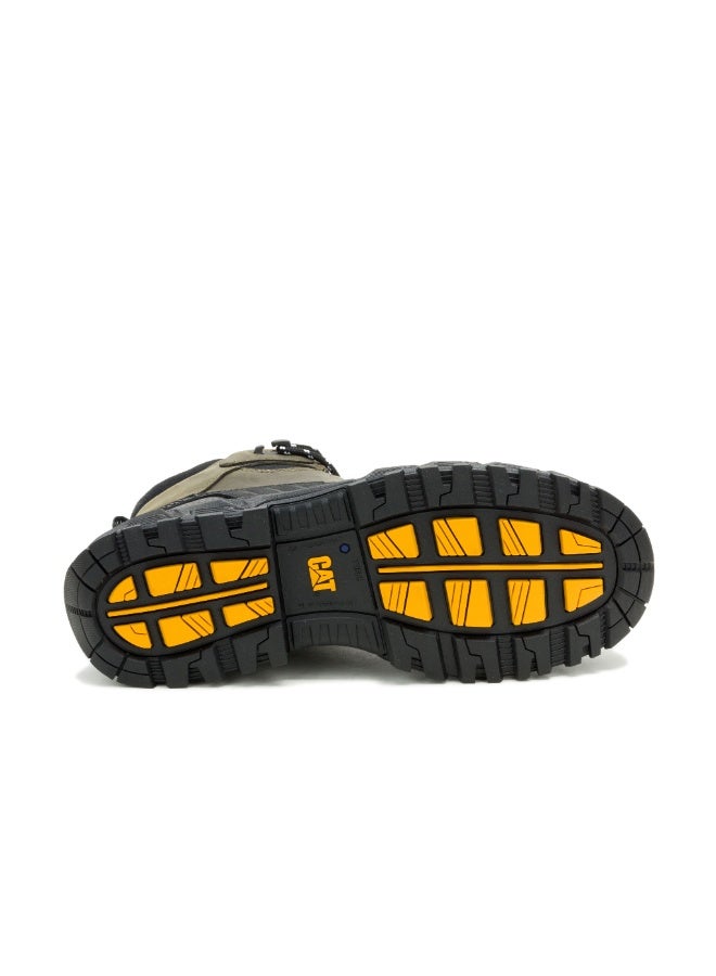 CATERPILLAR BOOOSTER CT Olive Men’s Safety Shoe – Full Grain Leather, Composite Toe, Slip‑Resistant,Electrical Hazard - Image 5